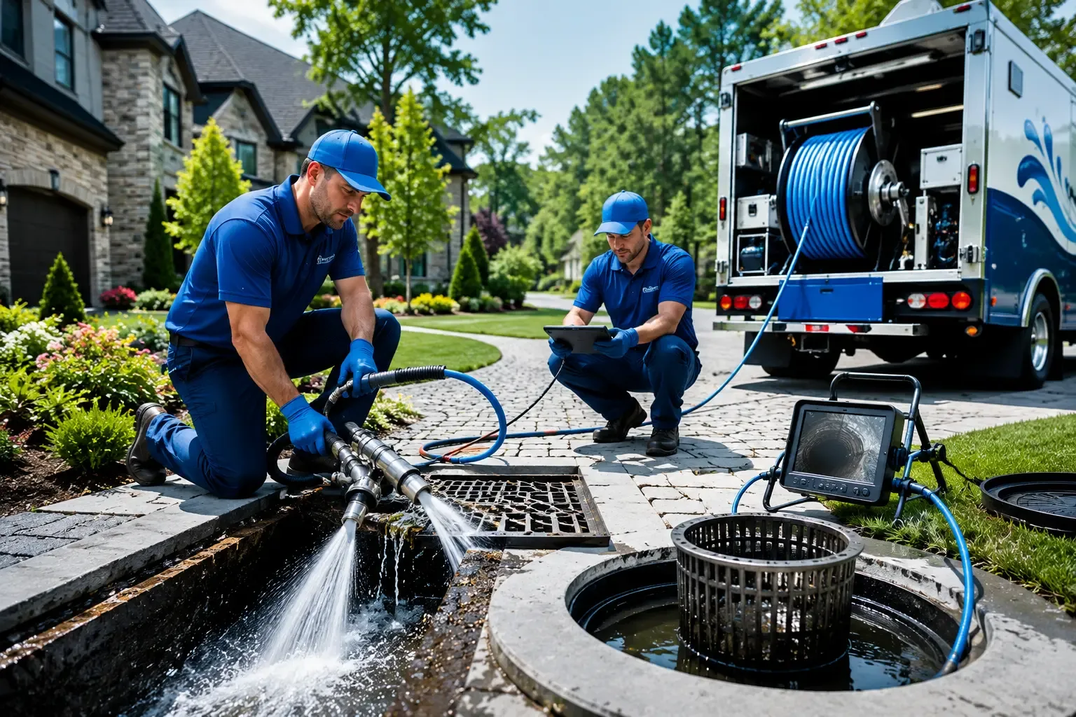 Local outdoor drain cleaning professionals in Republic, PA